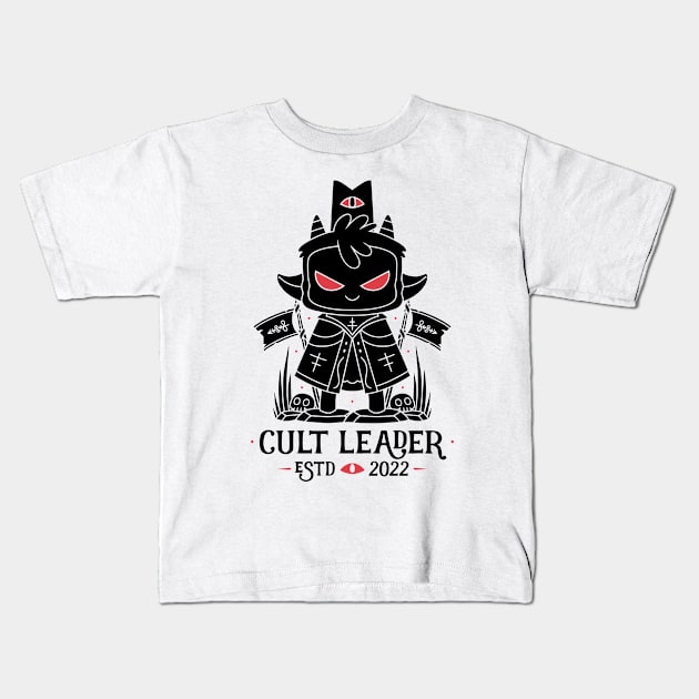 Cult Leader Kids T-Shirt by Alundrart